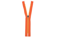 長い鎖 5# 開放型の樹脂の防水ジッパー C/E の自動ロックのスライダーのオレンジ