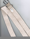 女性、3 - 5cm の幅の白ベルトのための注文の綿の組みひもの方法布ベルト