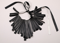 サテンのリボン カラー ネックレス手作りネックレスの手作りネックレス (NL-487) 2 つ折り