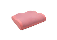 水泳の布カバーが付いているピンクの Eco の友好的な記憶泡のマッサージの枕