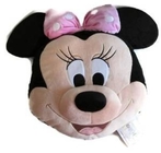 寝具のためのディズニー Mickey Moue ミニー マウスの頭部のクッションそして枕