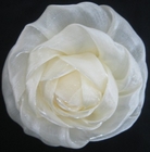 3D 結婚の衣服のためのピンが付いている人工的な軽くて柔らかい造花のコサージュ