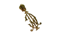 ニッケルなしの銅の自動ロックのジッパーのスライダーを締める 8# リバーシブルのキー