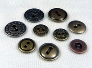 ニッケルの黄銅のスナップを自由にめっきする注文のジーンズのリベットの締める物の金属のスナップ ボタン