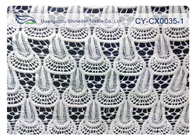 OEM/ODM は寝具及び家の織物 CY-CX0035-1 のためのレースの生地を刺繍しました
