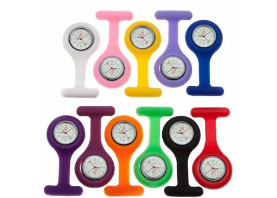 カスタムの日本の動きや中国動きゲル シリコーン看護師懐中時計/85 ※ 39 mm