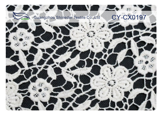 ウェディング ドレス CY-CX0197 のための環境に優しい刺繍されたレースの生地