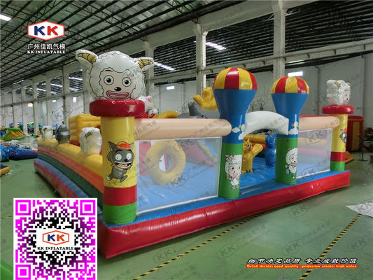 家の庭のカスタマイズされるゲームを跳ねている膨脹可能な楽しみ公園の幼児