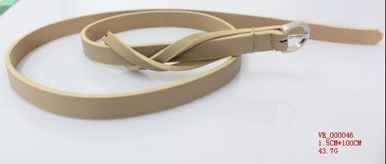 女性のための Aurichalceous そして銀製のバックルの布ベルト、衣裳ベルト