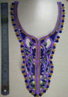 美しい紫色の設計 Fashional 様式の多綿のモチーフ